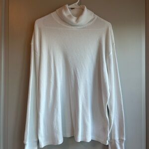 TNA Cream Textured Knit Sweater